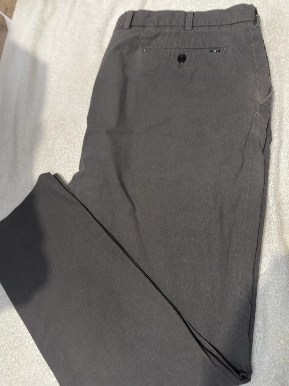 Ralph Lauren Men's Charcoal Dress Pants